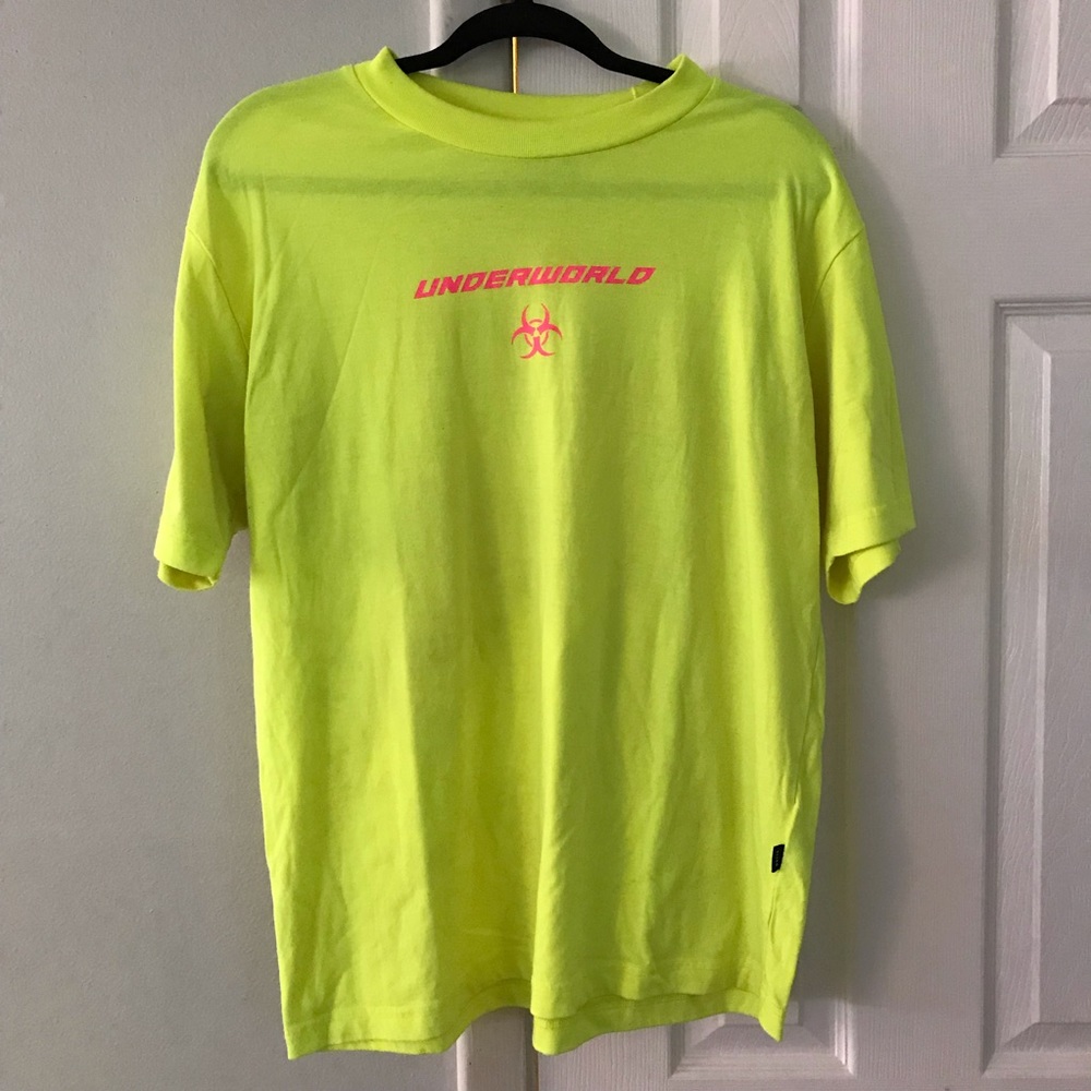 underworld goodbye bread neon tee !
